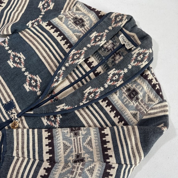 Flashback Jackets & Blazers - Vtg Flashback Cropped Jacket Women M Southwest Aztec Western Cowgirl Ranch Rodeo